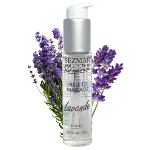 Huile de massage Lavande 100% naturelle
