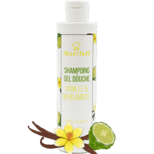 Gel douche 2-en-1 corps et cheveux. 100% naturel